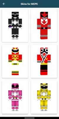 Superhero Skins for Minecraft android App screenshot 0