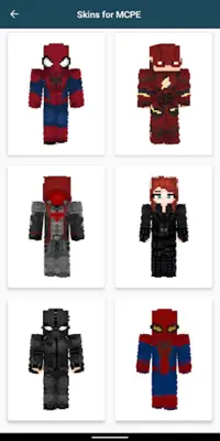 Superhero Skins for Minecraft android App screenshot 4